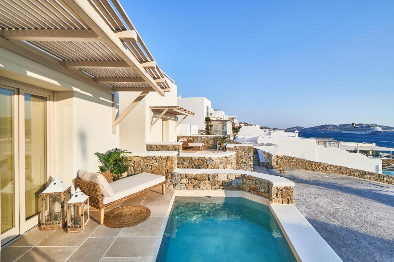 Aqua Mykonos Suites - Adults Only Турлос Екстериор снимка
