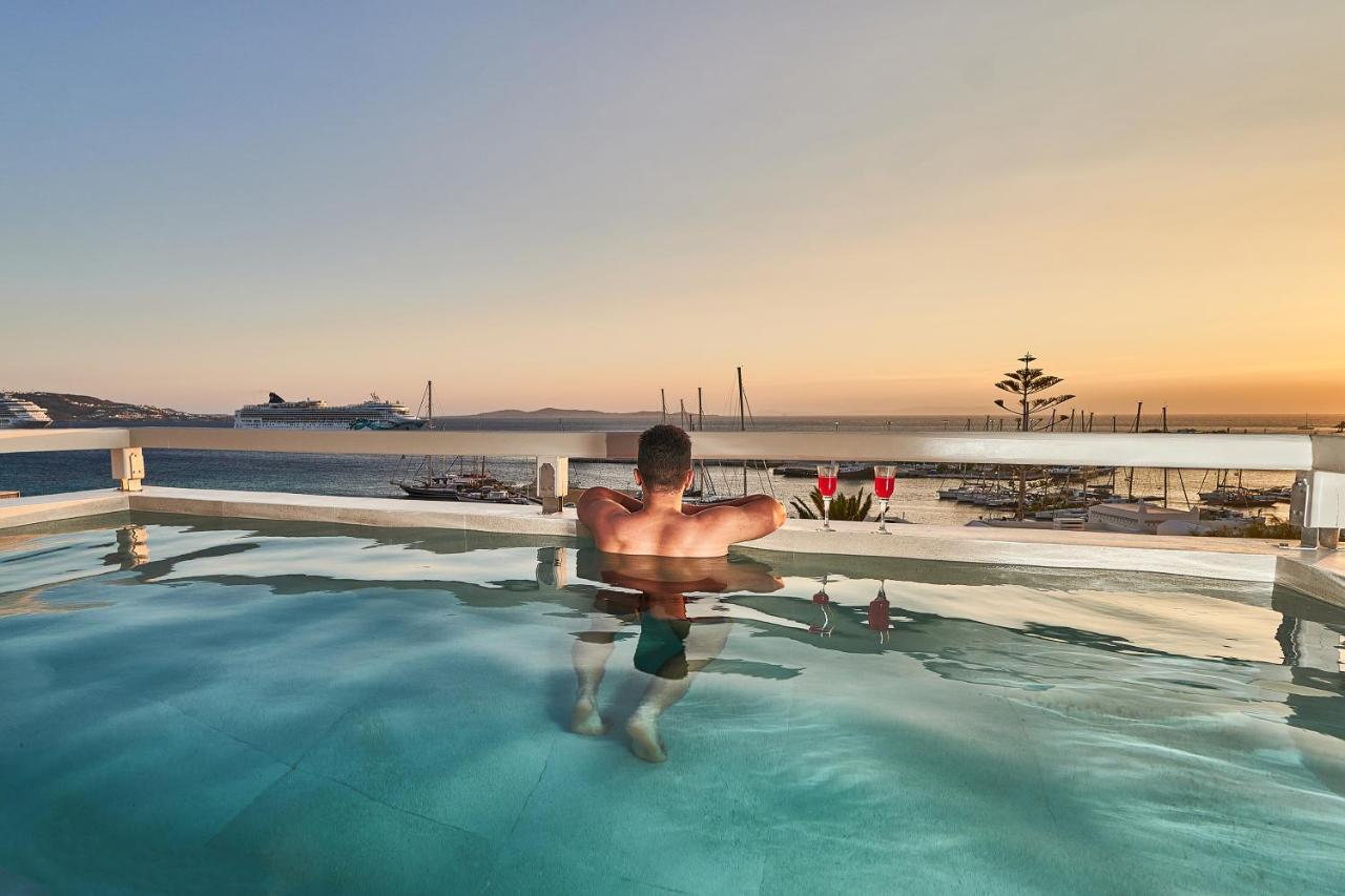 Aqua Mykonos Suites - Adults Only Турлос Екстериор снимка