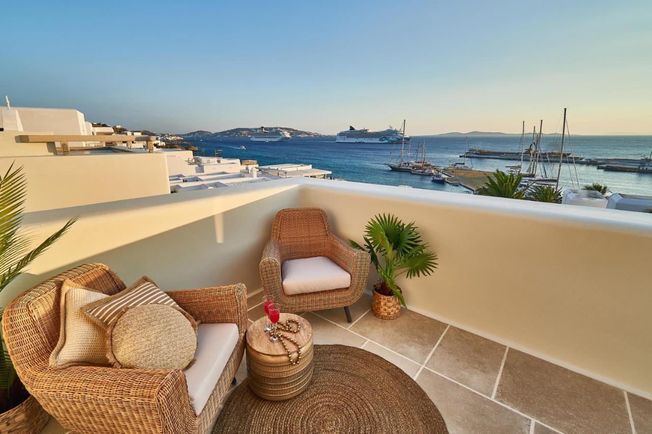 Aqua Mykonos Suites - Adults Only Турлос Екстериор снимка